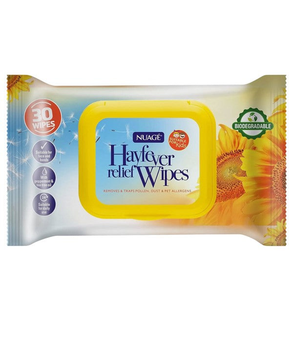 Nuage  Hayfever Relief Wipes