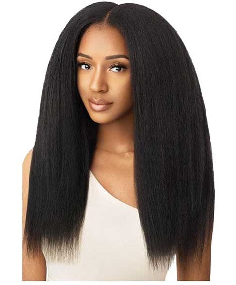 outre Big Beautiful Hair Kinky Straight Clip In
