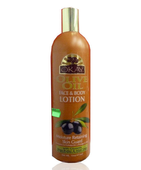XBI OKAY Olive Oil Face And Body Lotion