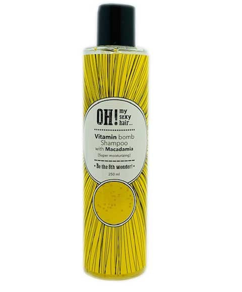 Oh My Sexy Hair Vitamin Bomb Shampoo With Macadamia