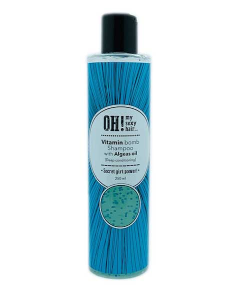Oh My Sexy Hair Vitamin Bomb Shampoo With Algeas Oil