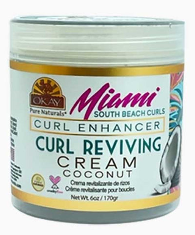 Okay Miami Curl Enhancer Coconut Curl Reviving Cream 170g