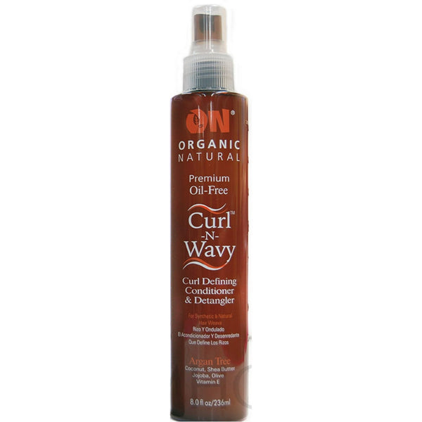ON Natural Curl N Wavy Argan Tree Curl Defining Conditioner Detangler 236ml - Afro Hair Boutique