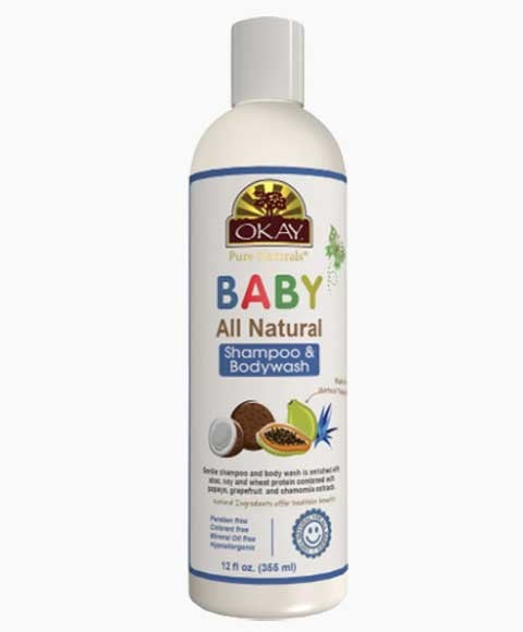 Okay  Pure Naturals All Natural Baby Shampoo And Bodywash