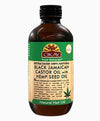 Okay  Extra Dark Black Jamaican Castor Oil With Hemp Seed Oil