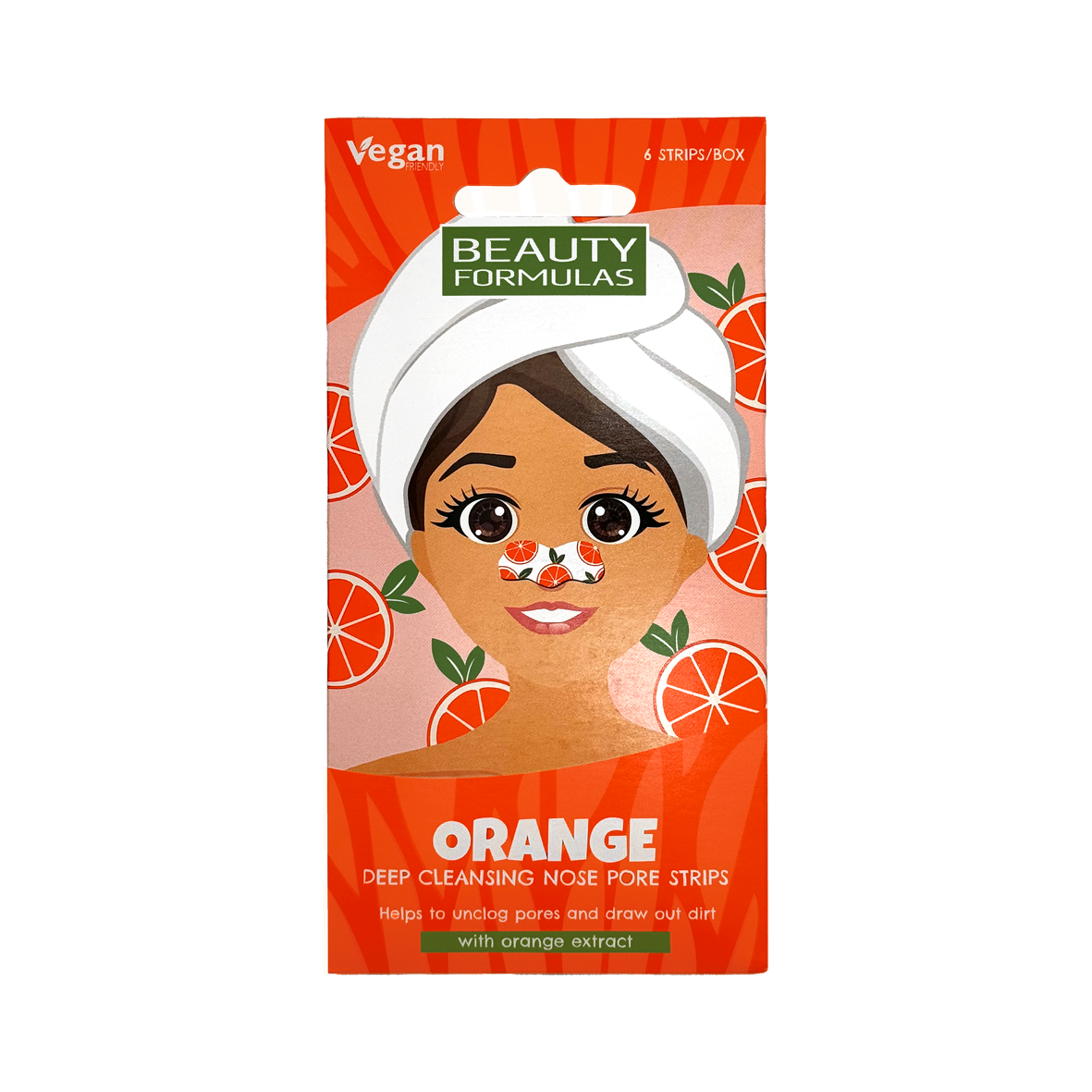 Beauty Formulas Orange Deep Cleansing Nose Pore Strips