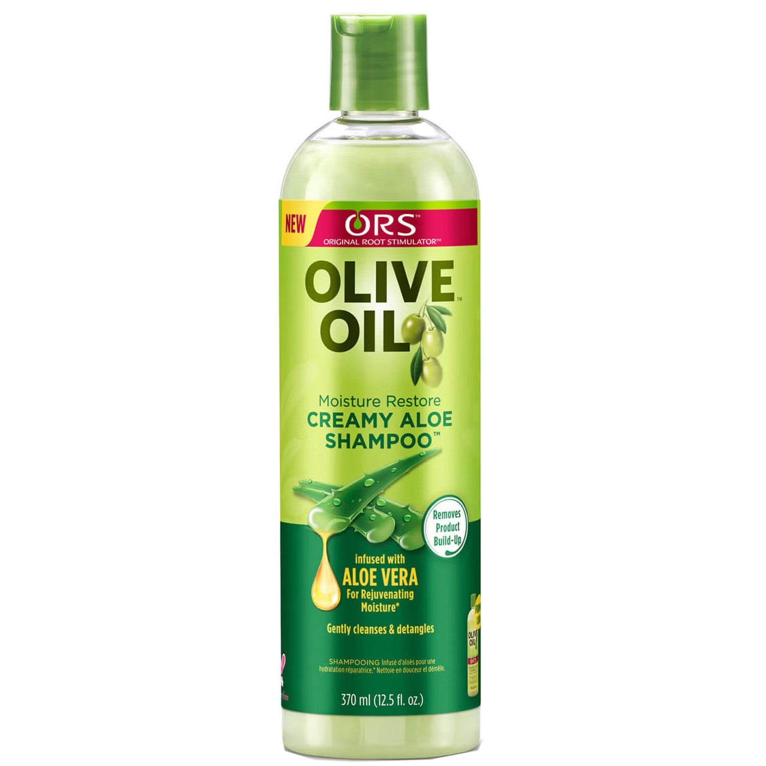 ORS Olive Oil Moisture Restore Creamy Aloe Shampoo 370ml / 51.7ml