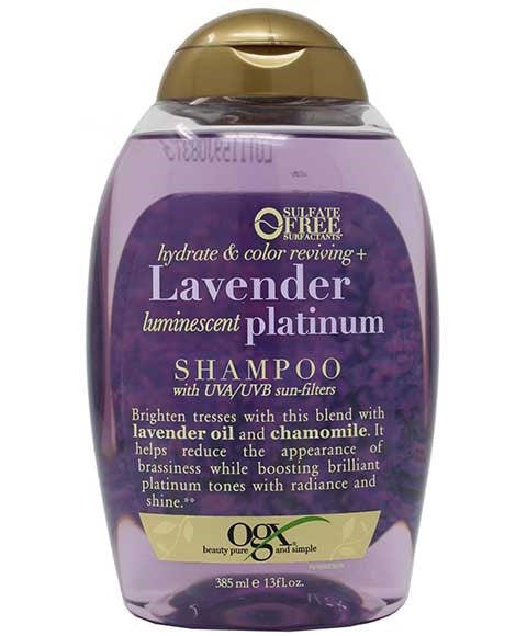 Ogx  Lavender Platinum Shampoo