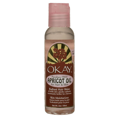 OKAY Paraben Free Apricot Oil For Hair And Skin 59ml
