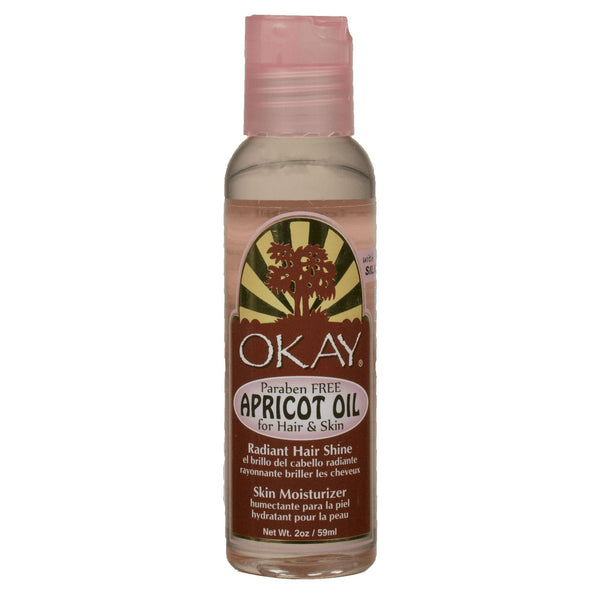 OKAY Paraben Free Apricot Oil For Hair And Skin 59ml