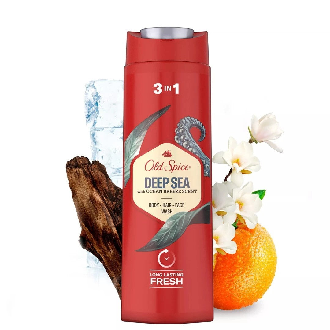 Old Spice  3In1 Deep Sea Wash