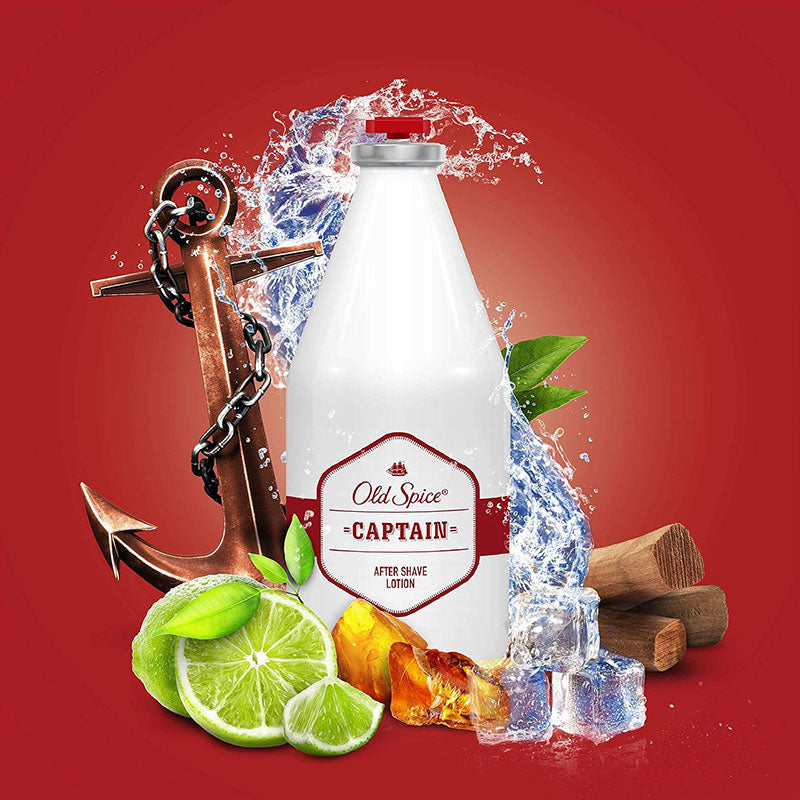 Old Spice  Captain After Shave Lotion