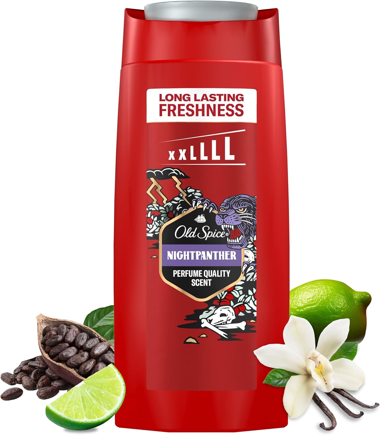 Old Spice  Night Panther Body Hair Face Wash