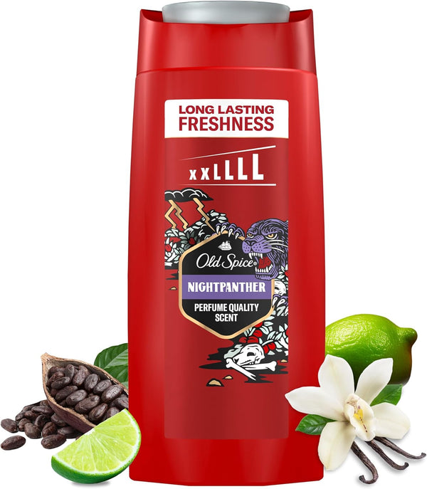 Old Spice  Night Panther Body Hair Face Wash