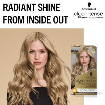 Schwarzkopf Oleo Intense No Ammonia Permanent Colour Beige Blonde 8 05