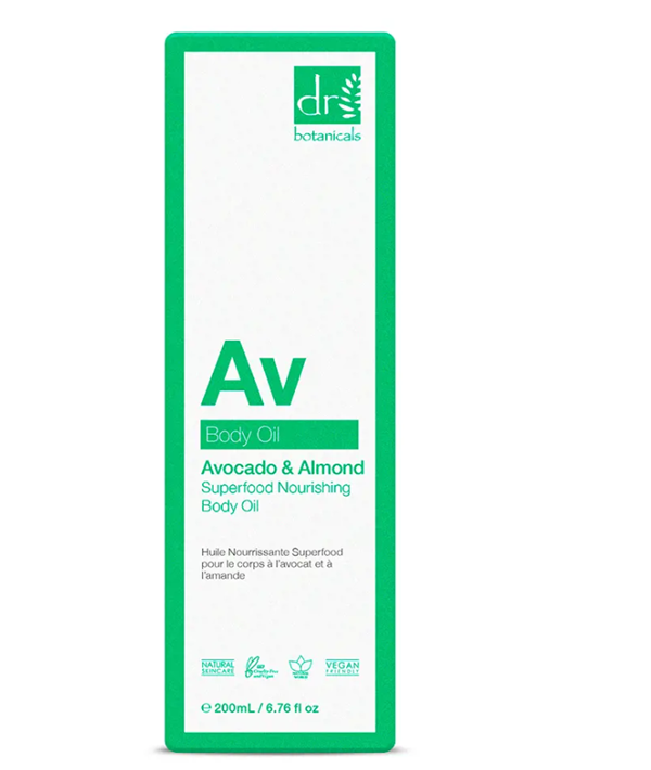 Dr Botanicals  Av Avocado And Almond Superfood Nourishing Body Oil