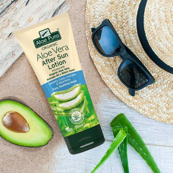 Aloe Pura Organic Aloe Vera After Sun Lotion 200ml