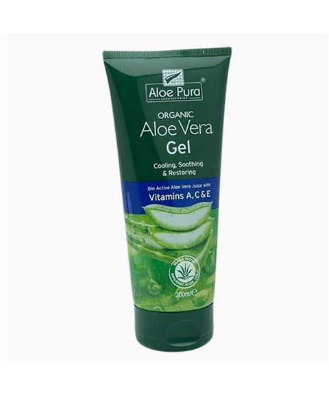 Optima Aloe Pura Organic Aloe Vera Gel With Vitamins A C And E