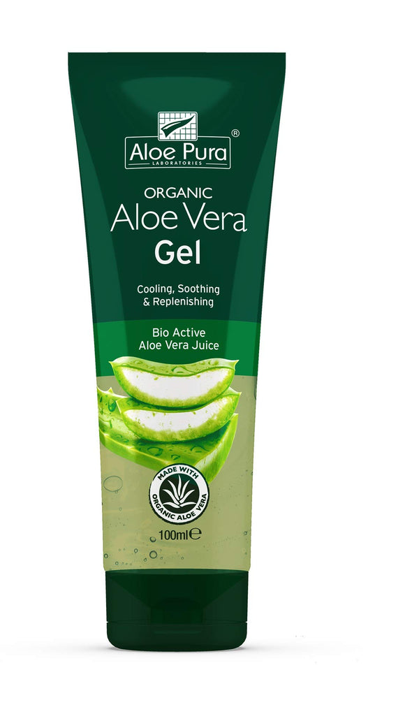 Aloe Pura Skin Treatment Organic Aloe Vera Gel 100ml - Afro Hair Boutique