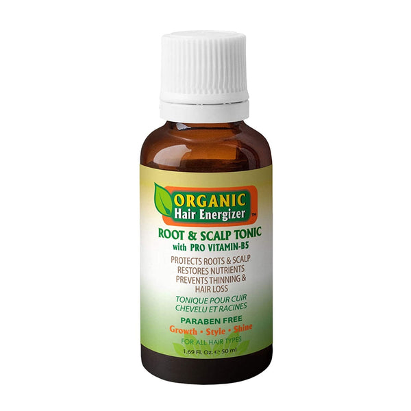 Organic Hair Energizer Root And Scalp Tonic with Pro Vitamin-B5 50ml - Afro Hair Boutique