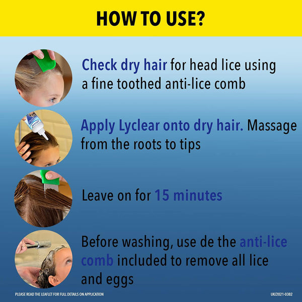 Lyclear Original Kills Head Lice And Nits Shampoo