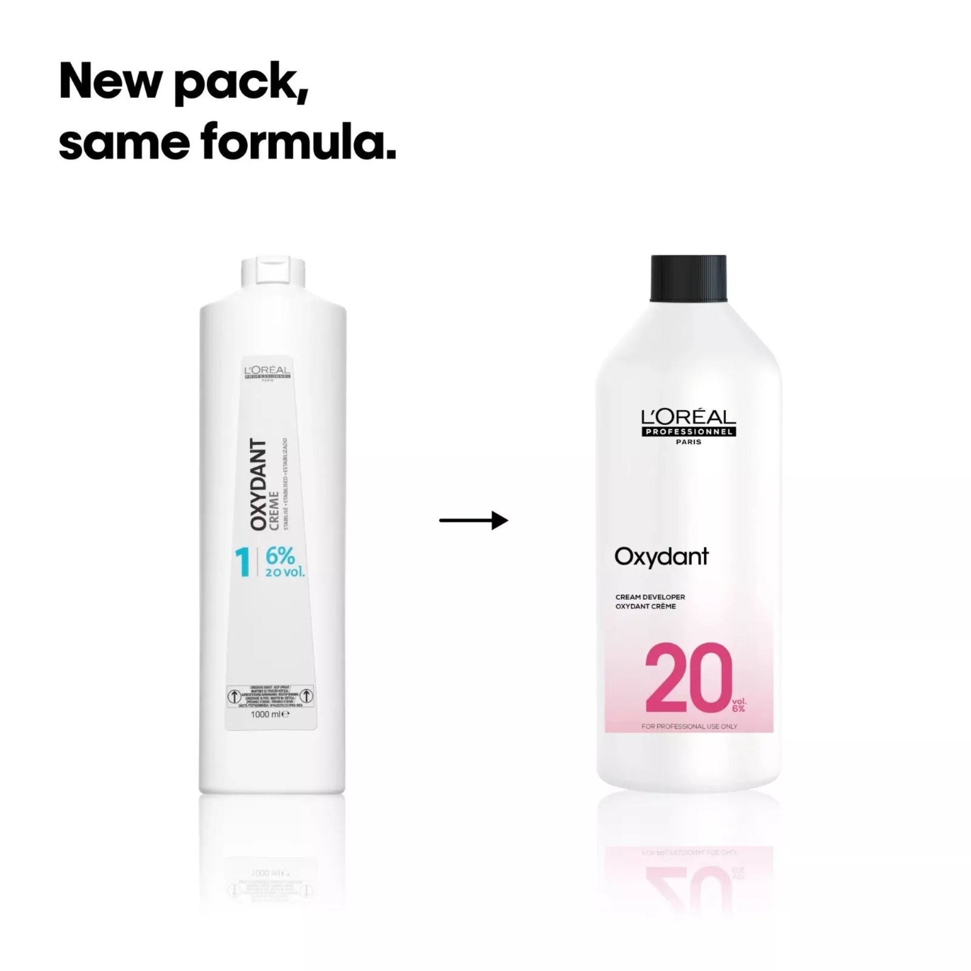 L'Oreal Professional Oxydant Creme - 1000ml 3.75%, 6%, 9%, 12%