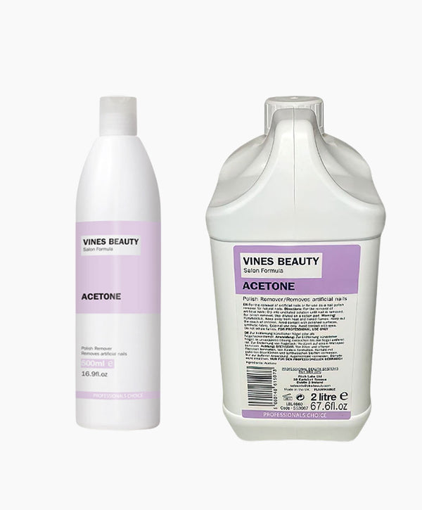 Vines Beauty Pure Acetone 500ml / 2000ml