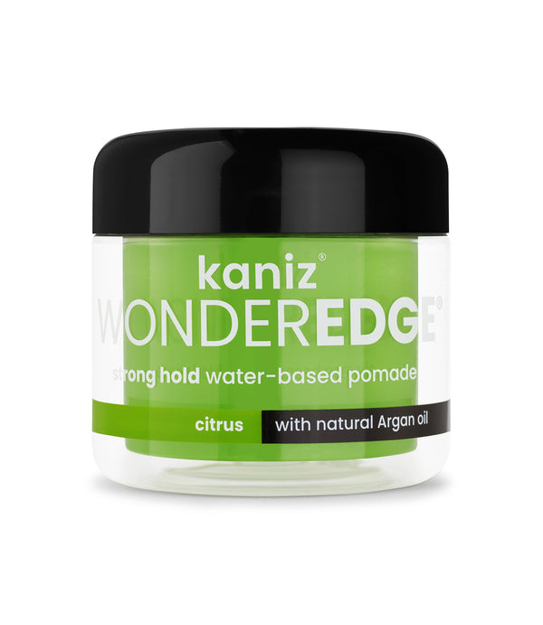 Kaniz Wonder Edge Citrus Scent Strong Hold Water Based Pomade 120ml - Afro Hair Boutique