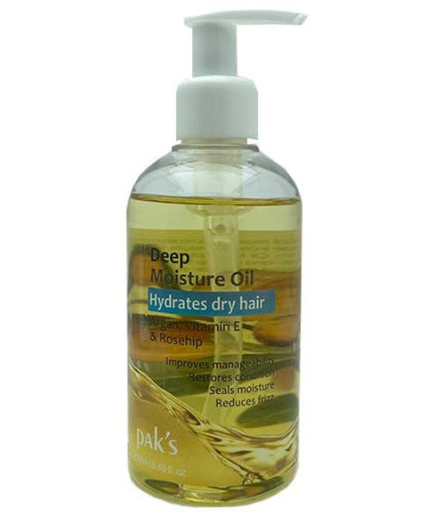 Paks Deep Moisture Oil Hydrates Dry Hair