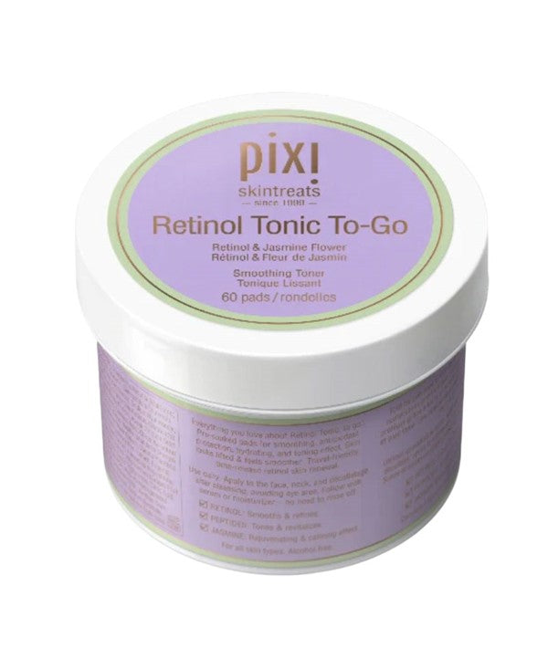 Pixi  Retinol Tonic To Go Pre Soaked Toner Pads