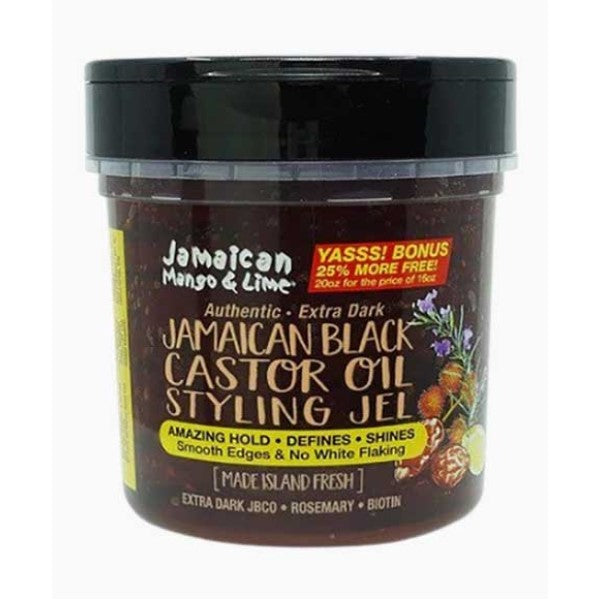 Professional Products Unlimited Jamaican Mango And Lime Black Castor Oil Styling Jel