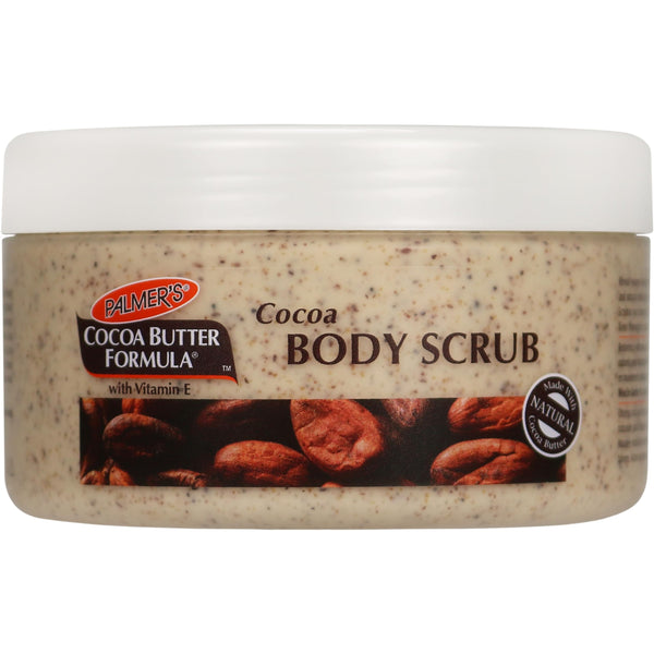 Palmers Cocoa Butter Formula Cocoa Body Scrub Smoother Skin Vitamin E 200g - Afro Hair Boutique