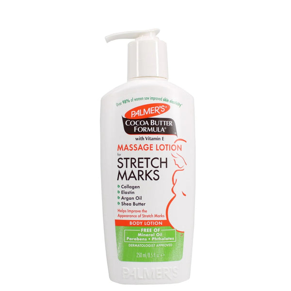 Palmers Cocoa Butter Formula Full Body Massage Lotion For Stretch Marks 250ml - Afro Hair Boutique