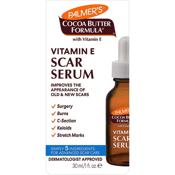 Palmers Cocoa Butter Formula Scar Serum with Vitamin E 30ml - Afro Hair Boutique
