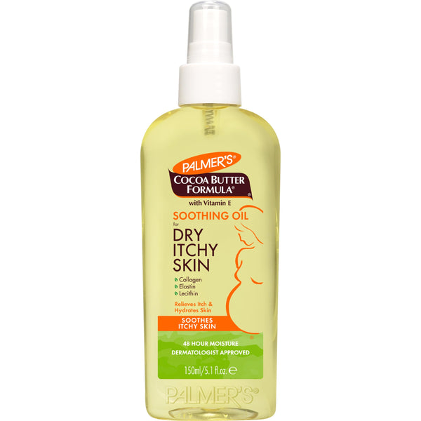 Palmers Cocoa Butter Formula Soothing Oil For Dry, Itchy Skin 150ml - Afro Hair Boutique