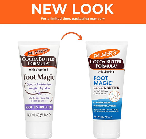 Palmers Cocoa Butter Formula Foot Magic Moisturizing Cream 60g - Afro Hair Boutique