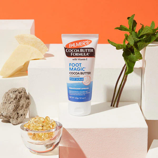 Palmers Cocoa Butter Formula Foot Magic Scrub 60g - Afro Hair Boutique