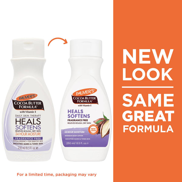 Palmers Cocoa Butter Formula Fragrance Free Lotion 250ml / 400ml - Afro Hair Boutique
