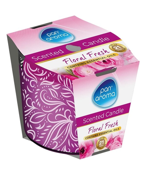 Pan Aroma  Scented Candle Floral Fresh