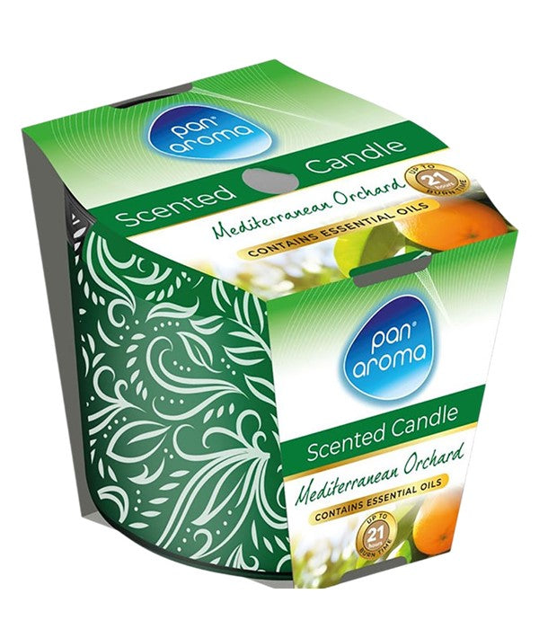 Pan Aroma  Scented Candle Mediterranean Orchard