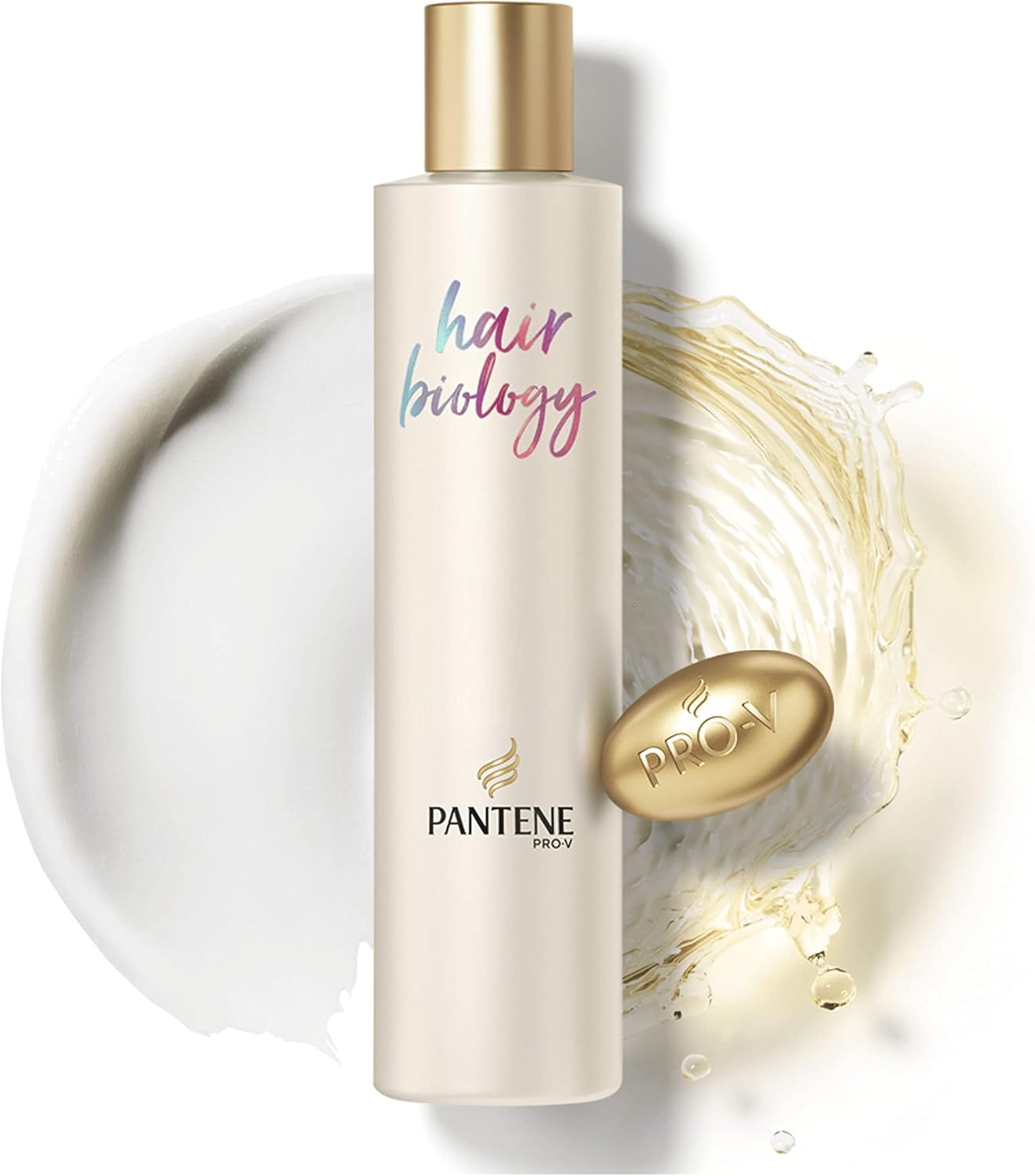 Pantene  Hair Biology De Frizz And Illuminate Shampoo