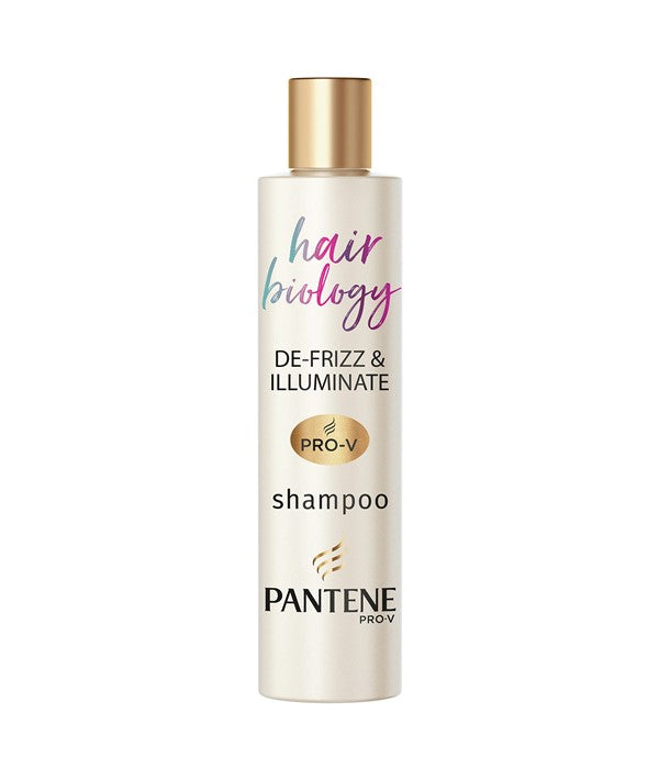 Pantene  Hair Biology De Frizz And Illuminate Shampoo