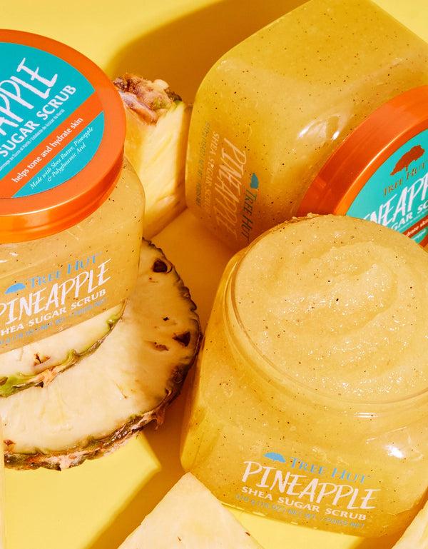 Tree Hut Pineapple Shea Sugar Scrub 510g - Afro Hair Boutique