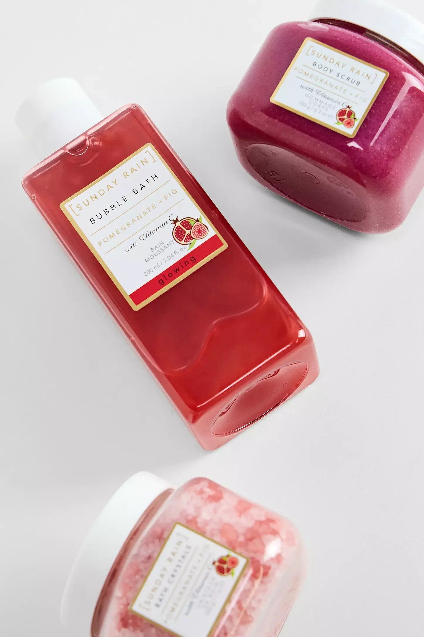 Sunday Rain Pomegranate And Fig Body Trio