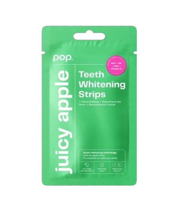 Pop Oral Beauty  Pop Juicy Apple Teeth Whitening Strips