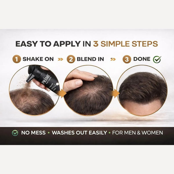 3D Hair Prime Thicker And Fuller Looking Hair Fibres