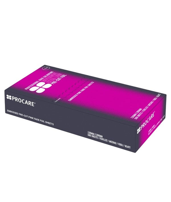 ProCare  Professional Hair Colouring Superwide Extra Long Pre Cut Foil Pink
