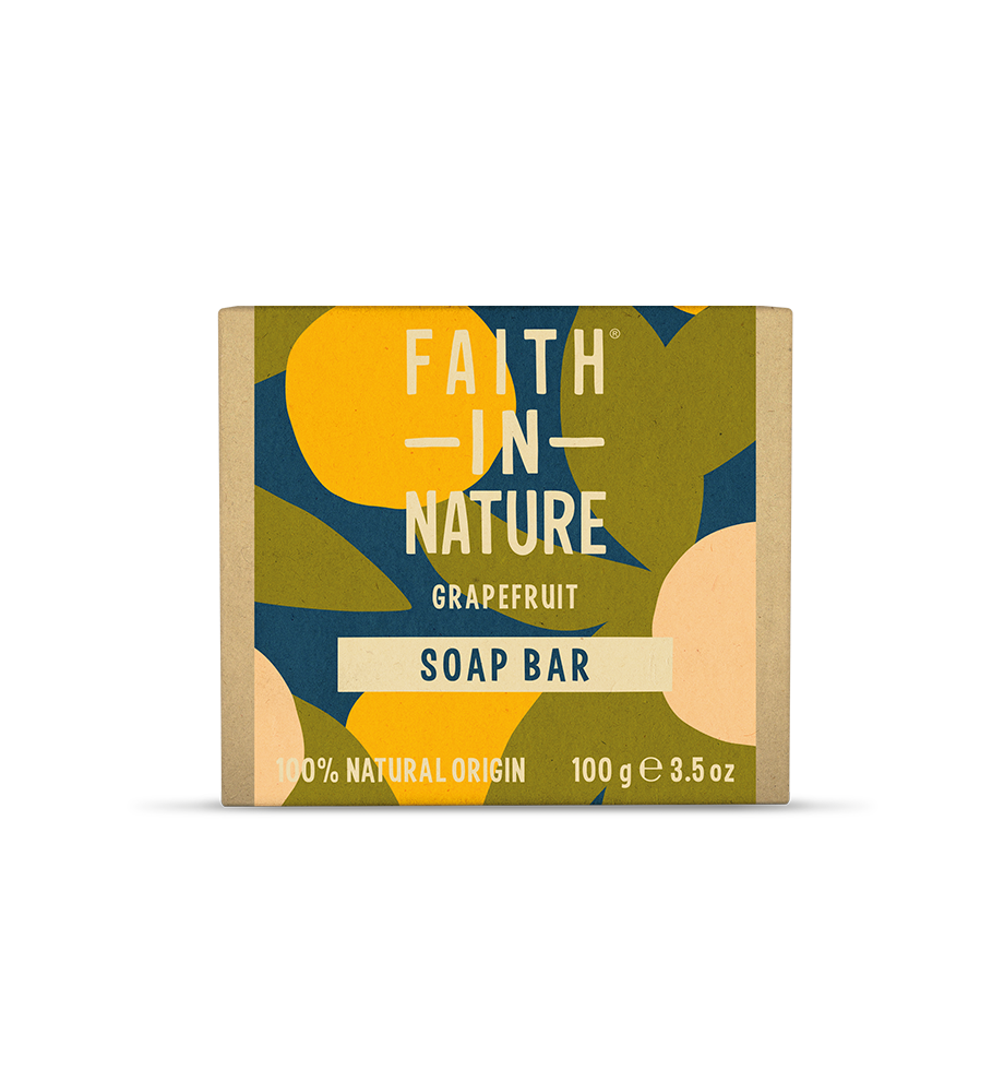 Faith In Nature Grapefruit Soap Bar 100g
