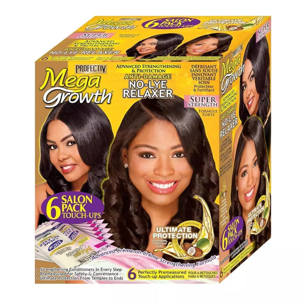 Profectiv | Mega Growth | Anti Damage No Lye Relaxer (Super & Regular) (6 Touch-Ups) - Afro Hair Boutique
