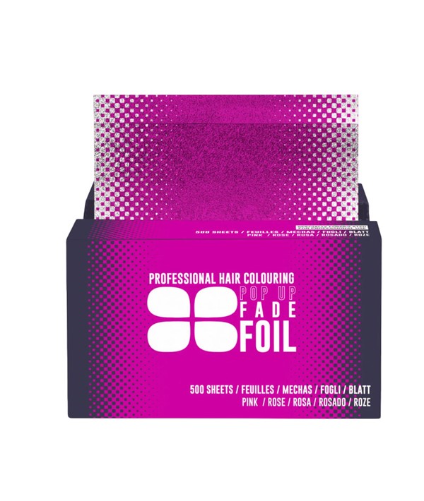 ProCare Professional Hair Colouring Embossed Pop Up Fade Foil Pink